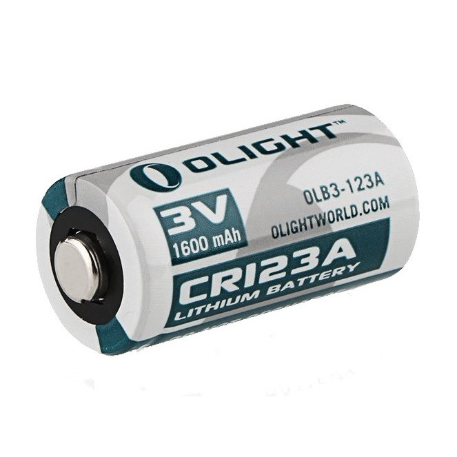 Батарейка Olight CR123A 3.0V, 1600mAh 