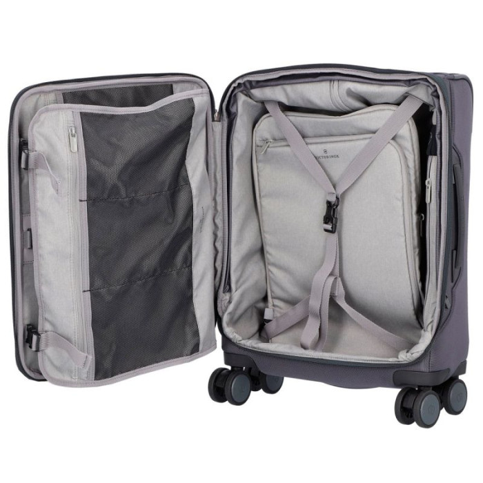 Чемодан на 4 колесах Victorinox Werks Traveler 6.0/Grey S 34 л (Vt605404)  
