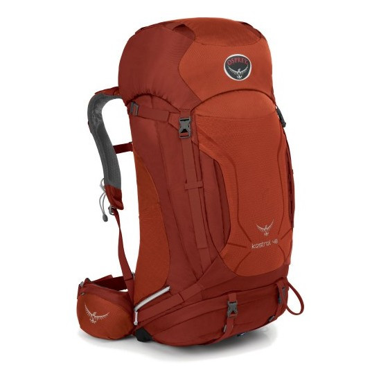 Рюкзак Osprey Kestrel 48 Dragon Red, размер M/L  