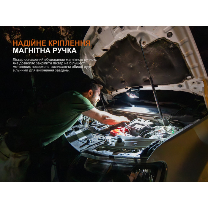 Фонарь кемпинговый сверхмощный Fenix CP50R 5500лм, 4 цвета диодов  