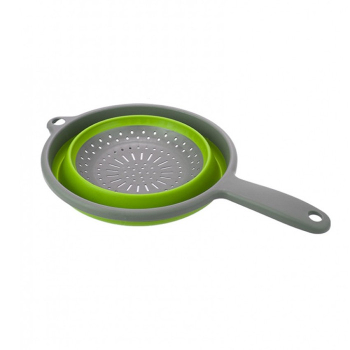 Складной дуршлаг Summit Pop Colander with Handle Зеленый  