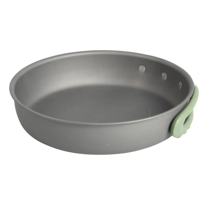 Набор посуды Bo-Camp Explorer XL 4 Pieces Hard Anodized Grey/Green (2200249)  