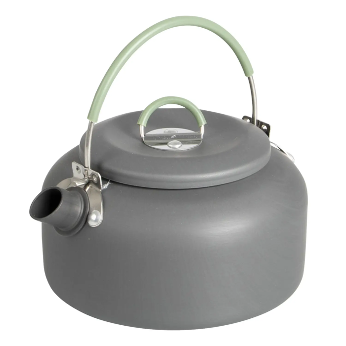 Набор посуды Bo-Camp Explorer XL 4 Pieces Hard Anodized Grey/Green (2200249)  