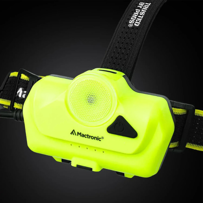 Фонарь налобный Mactronic Ultimo X1000 (1000 Lm) Cool White/Red Type-C Recharg Helmet Kit (PHL0012)  