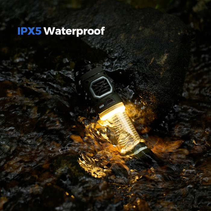 Фумигатор-фонарь кемпинговый Flextail Tiny Repel S, зеленый  