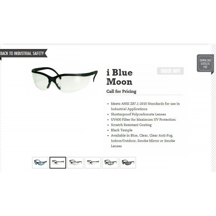 Очки Global Vision BlueMoon (clear) прозрачные  