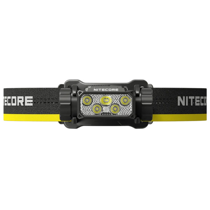 Фонарь налобный Nitecore HC70 UHE (6xNiteLab UHE LED, 1600 люмен, 10 режимов, 1x21700, USB-C)  