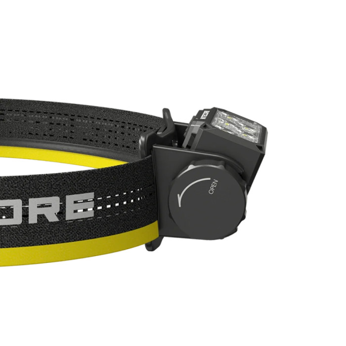 Фонарь налобный Nitecore HC70 UHE (6xNiteLab UHE LED, 1600 люмен, 10 режимов, 1x21700, USB-C)  