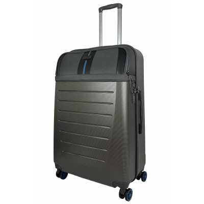 Чемодан Semi Line 28" (L) Dark Brown/Blue Line (T5736-3)