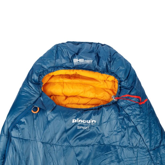 Спальный мешок Pinguin Spirit (-5/-12°C), 185 см - Left Zip, Blue (PNG 232158) 2020  