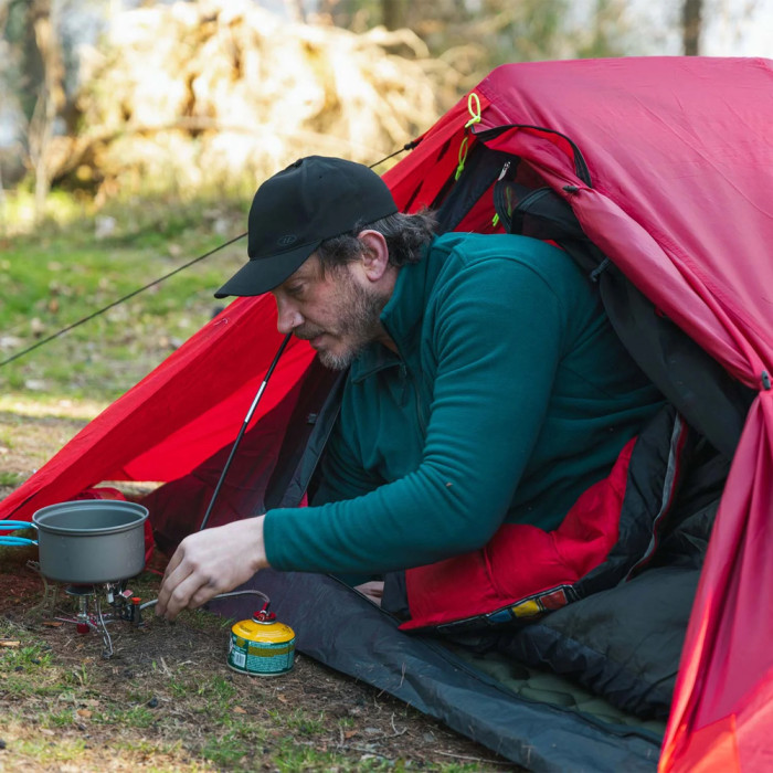 Коврик надувной Highlander Nap-Pak Inflatable Sleeping Mat PrimaLoft 5 cm Olive (AIR072-OG) (930481)  