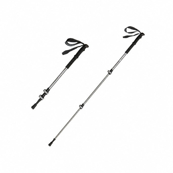 Трекинговая палка алюминиевая Naturehike Qingxue Base NH17D001-Z, 61–135 см, титановая  