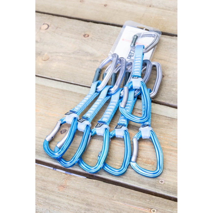 Оттяжка с карабинами Petzl DJINN AXESS 12cm blue  