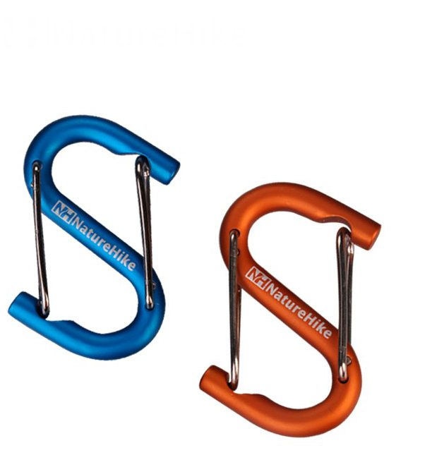 Карабин многофункциональный Naturehike S-type 60 мм оранжевый  