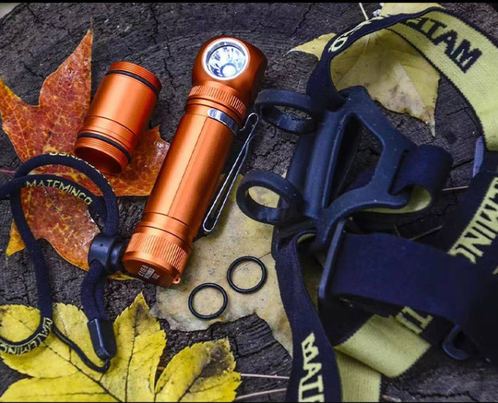 Фонарь Mateminсo G02, хаки  