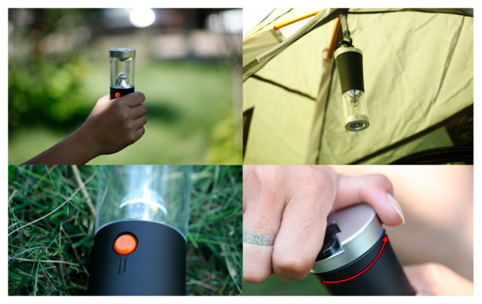 Фонарь кемпинговый KingCamp 5LED light (KA4931) Black  