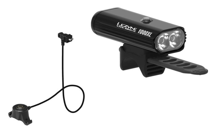 Фара передняя Lezyne LITE DRIVE 1000XL REMOTE LOADED 1000 люменов Y13  