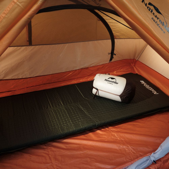 Спальник с натуральным пухом Naturehike Snowbird NH20YD001, р-р L, коричневый 720 г  