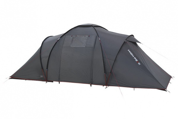 Палатка High Peak Como 4 (Dark Grey/Red)  