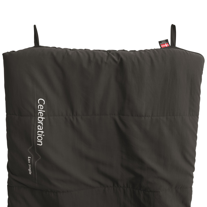 Спальный мешок Outwell Celebration Lux/+4°C черный Left (230360)  