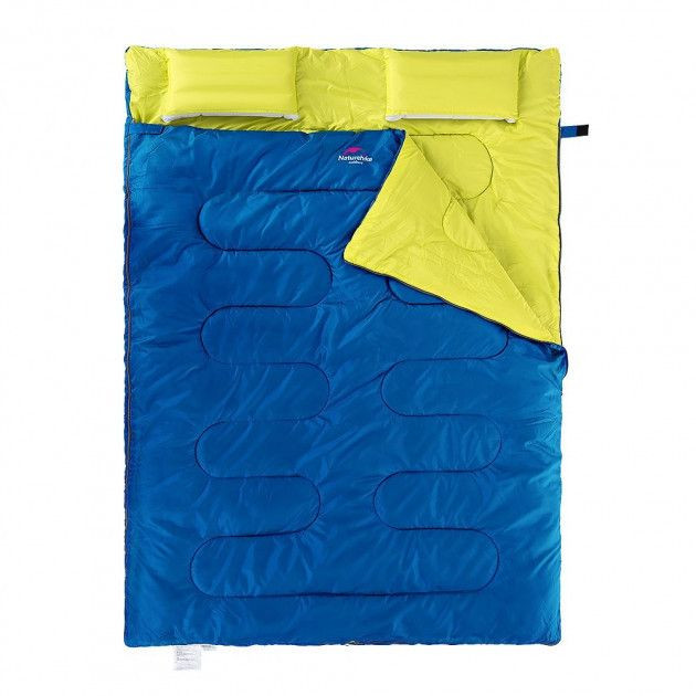 Спальный мешок Naturehike Double Sleeping Bag with Pillow SD15M030-J indigo  