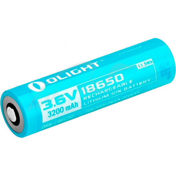 Аккумуляторная батарея Olight 186C32 3200mAh для S30R II, S2R/S2R II  