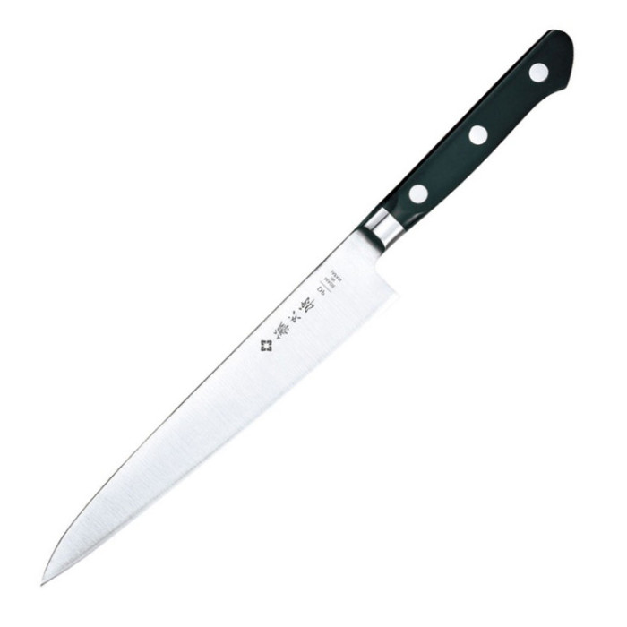 Нож кухонный Tojiro VG10 Clad Steel with Bolster Petty Knife 180mm F-798 