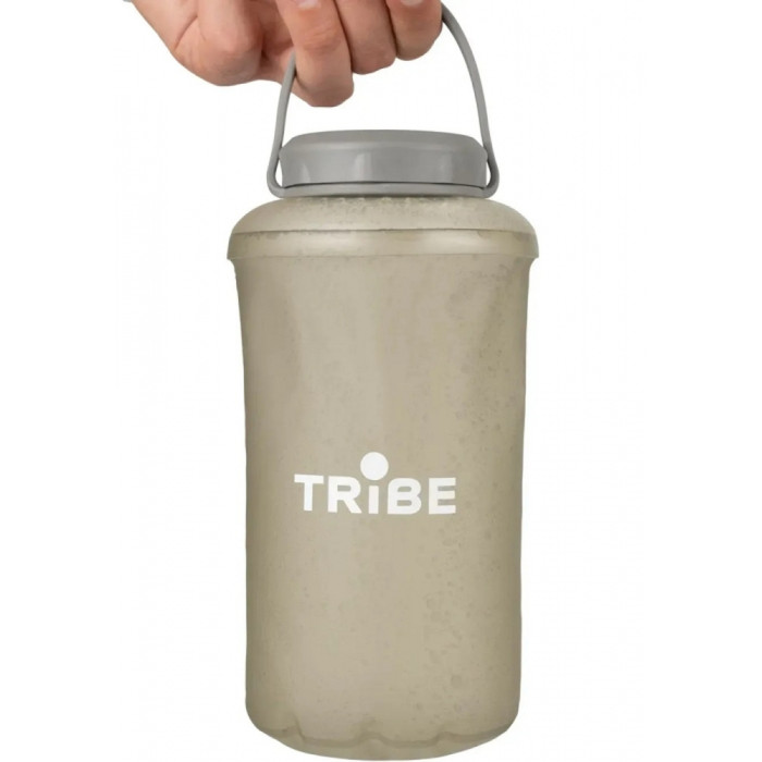 Бутылка Tribe Soft Bottle 1 л TPU мягкая T-FE-0023-grey  