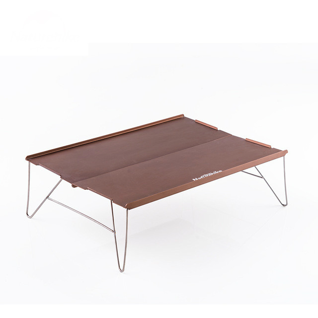 Складной столик походный Naturehike Compact Table 340х250 мм champagne gold NH17Z001-L  