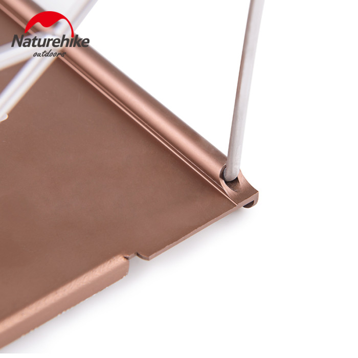 Складной столик походный Naturehike Compact Table 340х250 мм champagne gold NH17Z001-L  