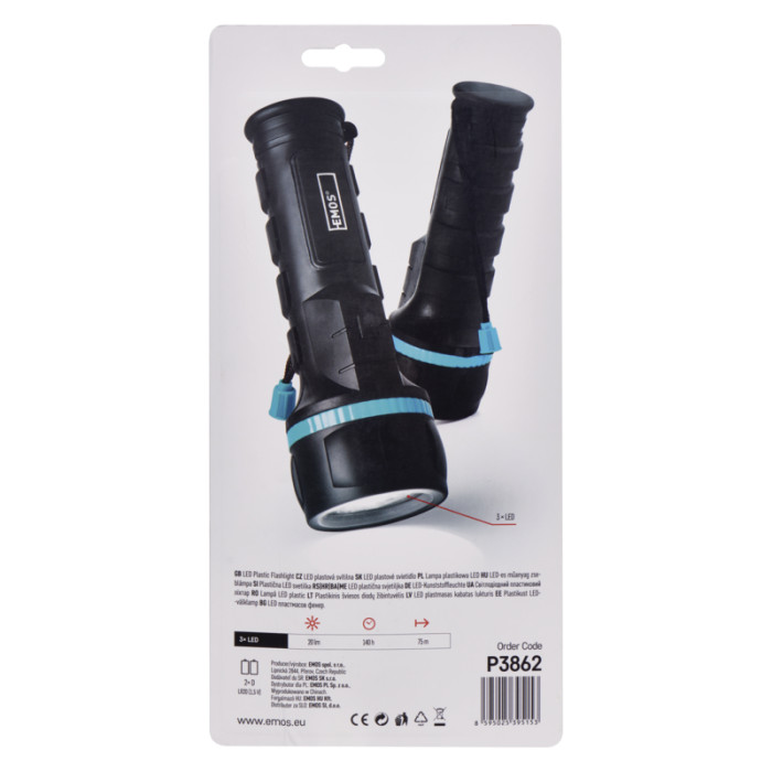 Карманный фонарь Emos P3862, 20 лм  