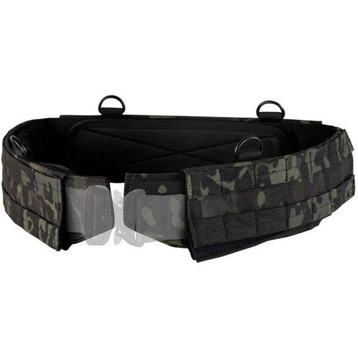 Пояс Condor SLIM BATTLE BELT с системой Молли, без ремня черный L 