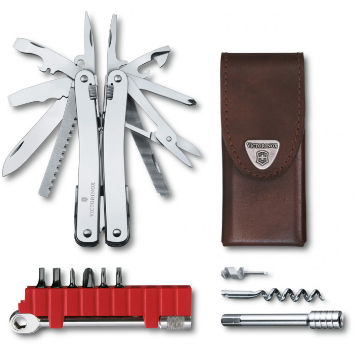 Мультитул Victorinox SWISSTOOL SPIRIT X PLUS RATCHET 3.0236.L 