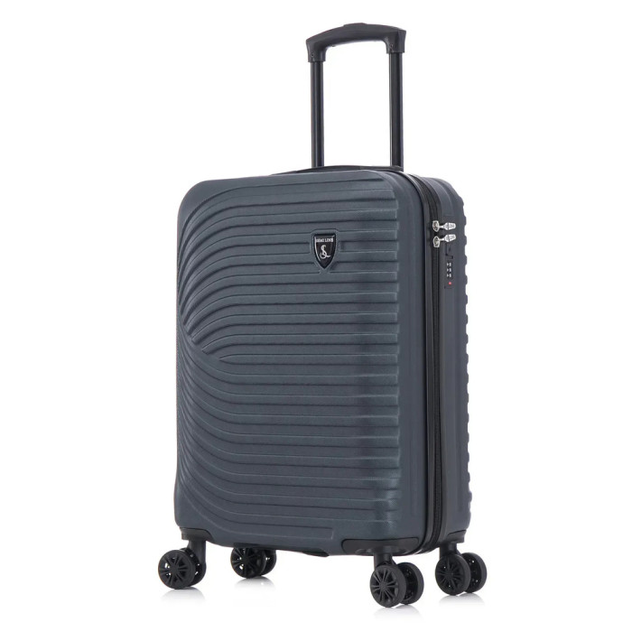 Чемодан Semi Line 20" (S) Navy-Green (T5865-1)  