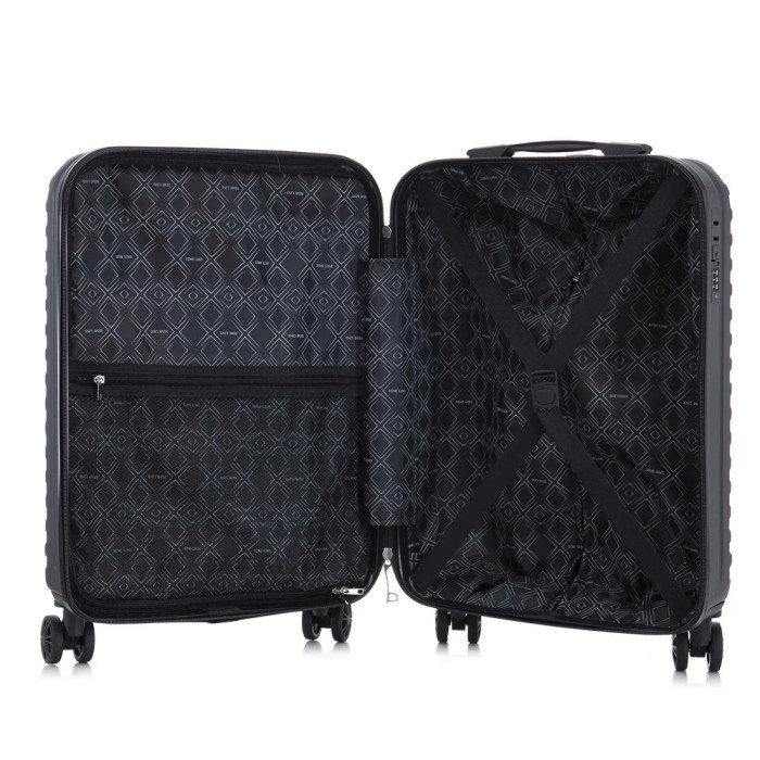 Чемодан Semi Line 20" (S) Navy-Green (T5865-1)  