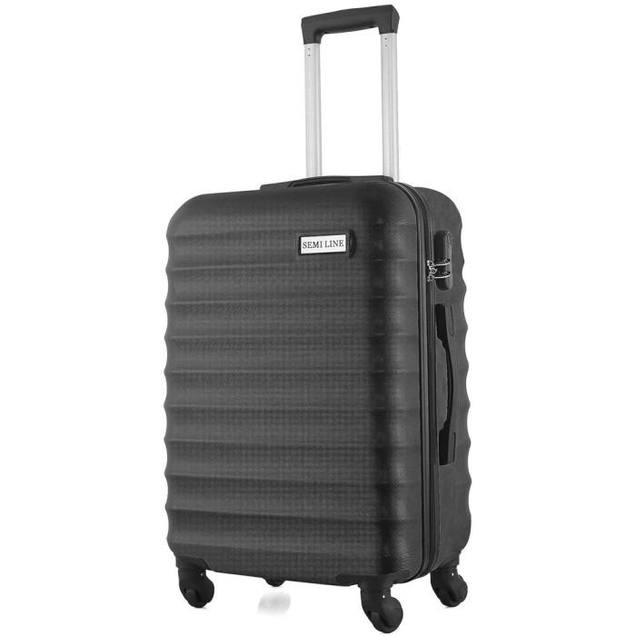 Чемодан Semi Line 28" (L) Black (T5634-3)  