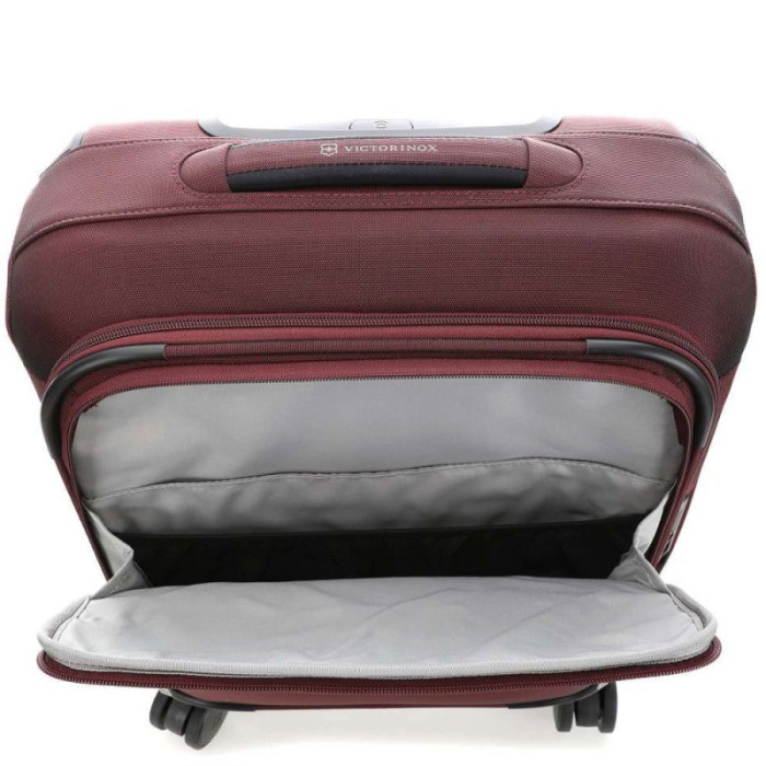 Чемодан на 4 колесах Victorinox Travel Connex SS/Burgundy L Expandable 102/113 л (Vt605658)  