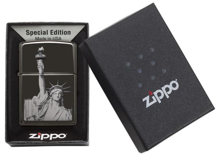 Зажигалка Zippo 24756 Statue Of Liberty 29437  