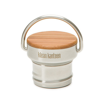 Стальная крышка с бамбуком Klean Kanteen Stainless Unibody Bamboo Cap (1000625)