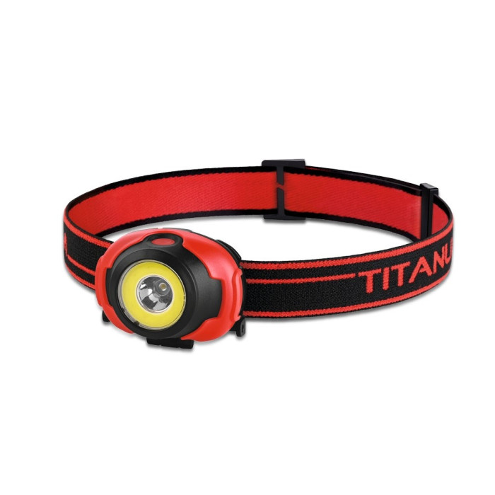 Налобный светодиодный фонарик TITANUM TLF-H02 100Lm 6500K 