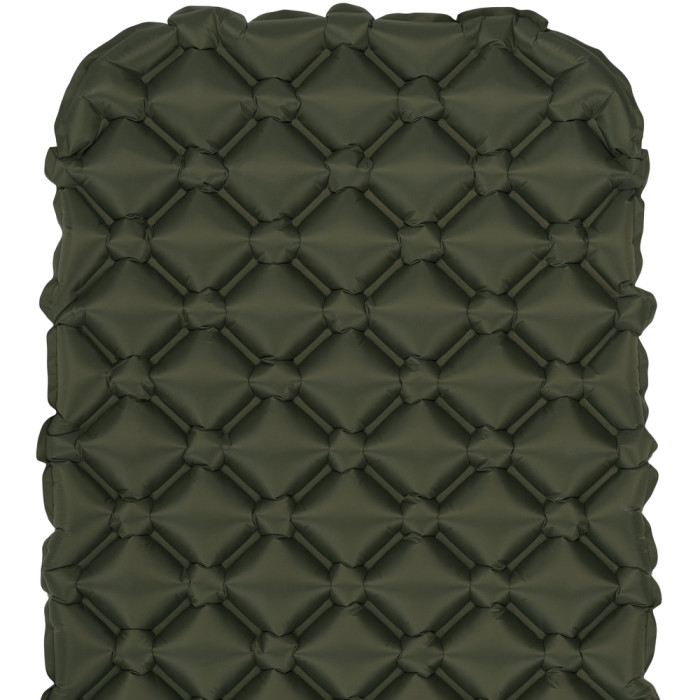 Коврик надувной Highlander Nap-Pak Inflatable Sleeping Mat XL 5 cm Olive (AIR073-OG) (930483)  