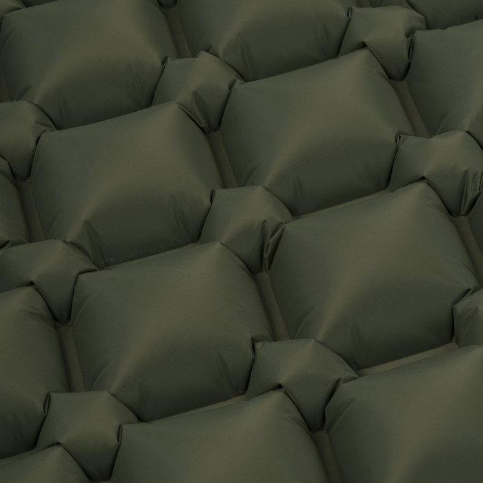 Коврик надувной Highlander Nap-Pak Inflatable Sleeping Mat XL 5 cm Olive (AIR073-OG) (930483)  