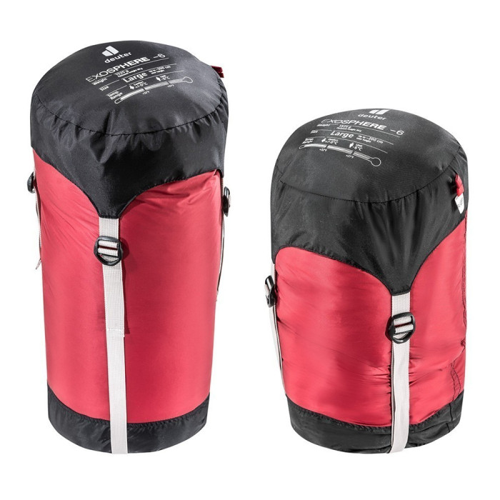 Спальник DEUTER Exosphere -6° цвет 5560 cranberry-fire правый  