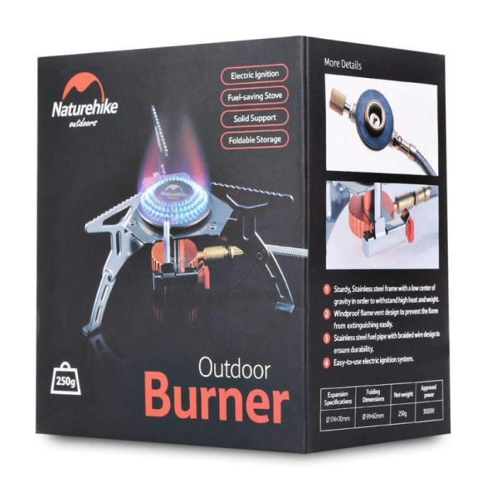 Газовая горелка  Naturehike Camp  steel (NH17L040-T)  
