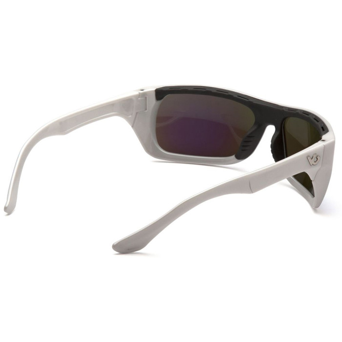Очки Venture Gear Vallejo White Polarized (green mirror) зеркальные сине-зеленые  