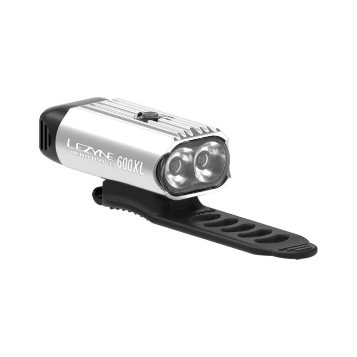 Передняя велофара Lezyne MICRO DRIVE 600XL серебристый 600 люменов Y13 