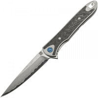 Нож Artisan Shark Damascus Titanium (Gray)