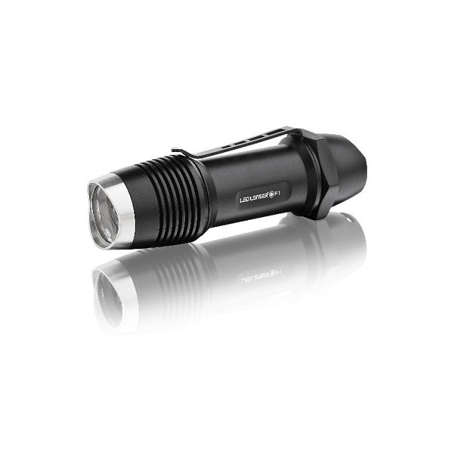 Водонепроницаемый фонарь Led Lenser F1, 400 лм (черный)  